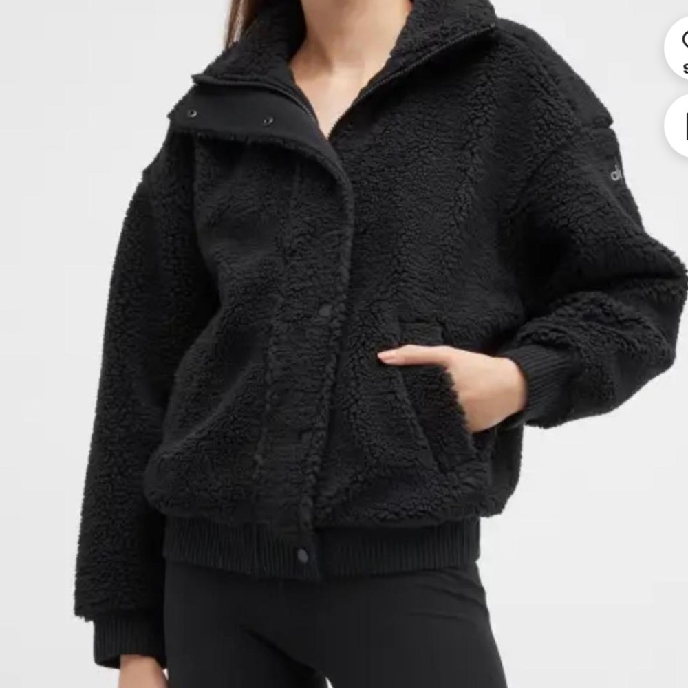 Alo Yoga Sherpa Varsity Jacket